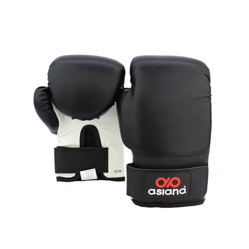 Guante asiana boxeo color negro