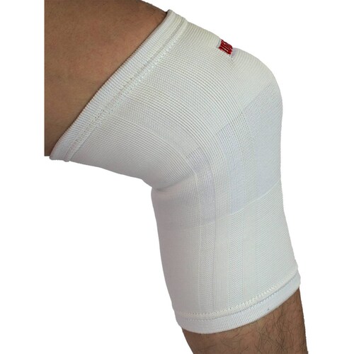 Soporte elastico wilson para rodilla blanco