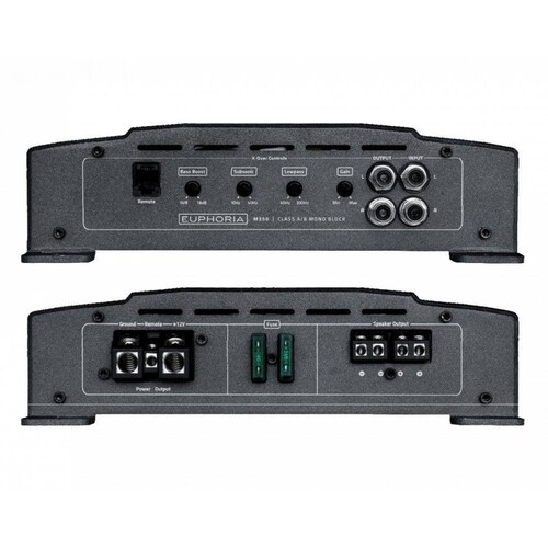 Amplificador Monoblock Euphoria Audio M350 350 Watts Clase AB 2 Ohms 