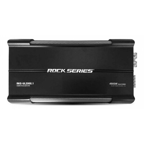 Amplificador Monoblock Rock Series RKS-UL2000.1 4000 Watts Clase D High SPL Open Show Ultimate Serie 