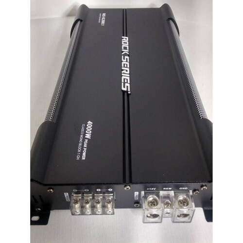 Amplificador Monoblock Rock Series RKS-UL2000.1 4000 Watts Clase D High SPL Open Show Ultimate Serie 