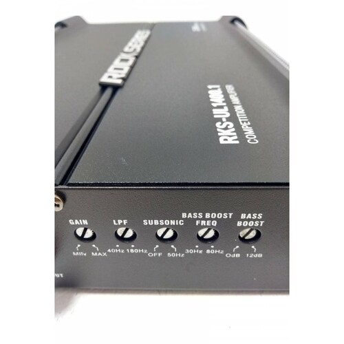 Amplificador Monoblock Rock Series RKS-UL1400.1 2800 Watts Clase D 1 Ohm 