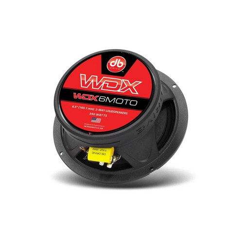 Bocinas Coaxiales Marinas DB Drive WDX6MOTO 350 Watts 6.5 Pulgadas 4 Ohms 2 Vías 