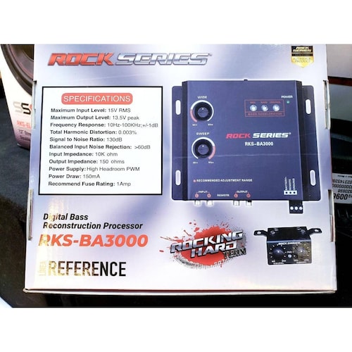 Epicentro Restaurador De Bajos Rock Series Rks-ba3000 Doble Perilla 