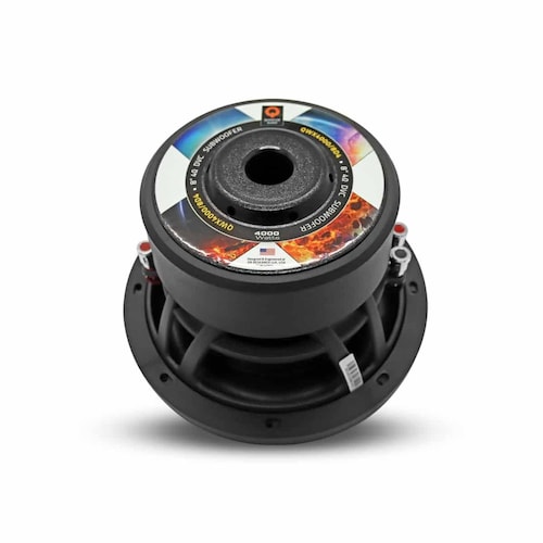 Subwoofer Quantum Audio QWX4000/8D4 4000 Watts 8 Pulgadas Doble Bobina QWX Series 