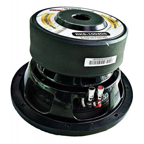 Subwoofer Profesional de Competencia Rock Series RKS-1004OS 2200 Watts 10 Pulgadas 4 Ohms 1100 Watts 
