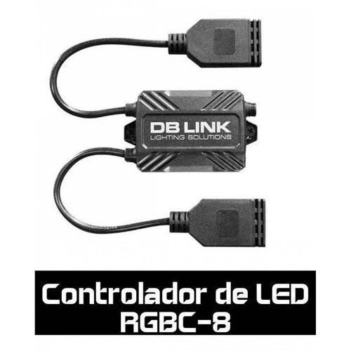 Adaptador de Luz Inalámbrico Bluetooth Marino para RGB DB Link RGBC-8 para Smartphone Android e iOS 