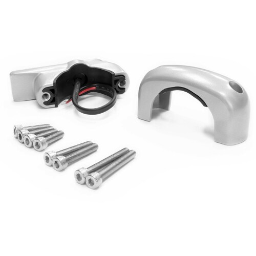 Abrazaderas Marinas Plateadas Wet Sounds ADP TC3-F-SILVER para tubo de 1 7/8" a 3" 