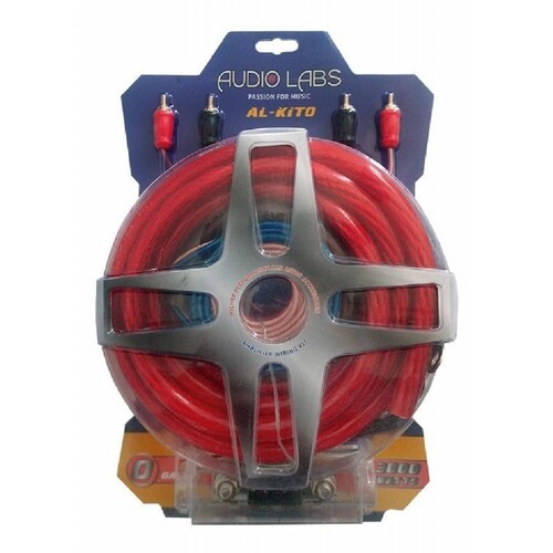 Kit De Instalación Audio Labs Adl-kit0 Cable Calibre 0 Ampli 