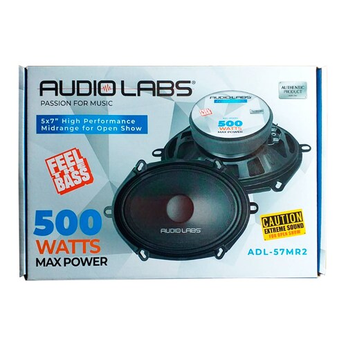 Medio Rango para Open Show Audio Labs ADL-57MR2 500 Watts Max 57 Pulgadas 250 Watts RMS (Venta indi .