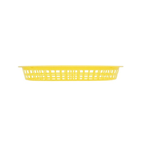 Canasta amarilla 27 x 17 5 cm fast food Travessa