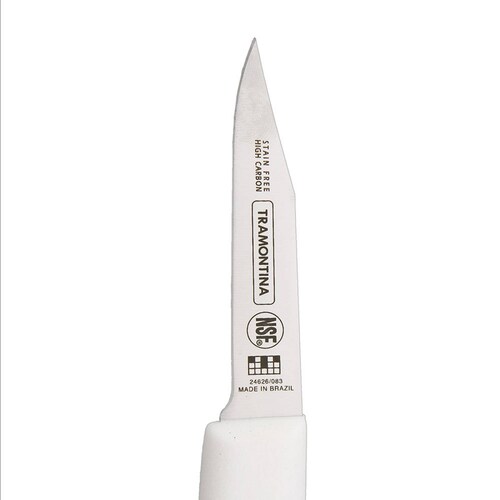 Cuchillo mondador curvo 3 pulgadas Tramontina