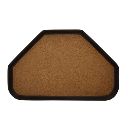 Charola trapezoidal corcho 35 5 x 55 5 cm