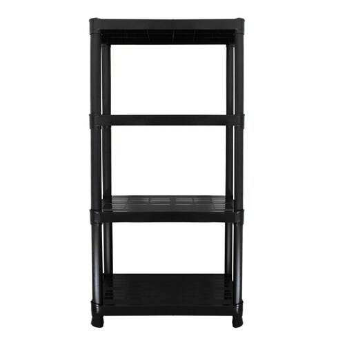 Estantero rectangular de 4 niveles de plástico Italhome