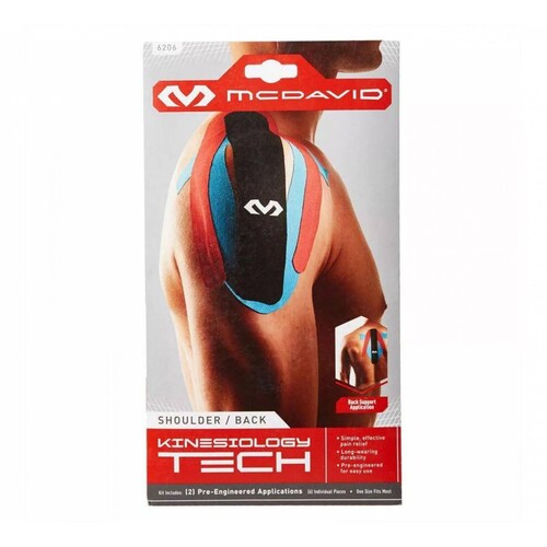 Cinta Kinesiológica Tech Hombro/Espalda Mcdavid 6206  
