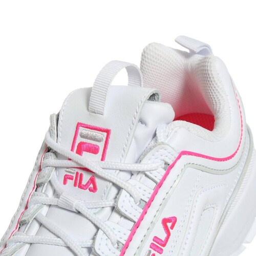 Tenis Fila Disruptor II Contras para Niña. 3XM1259-111 