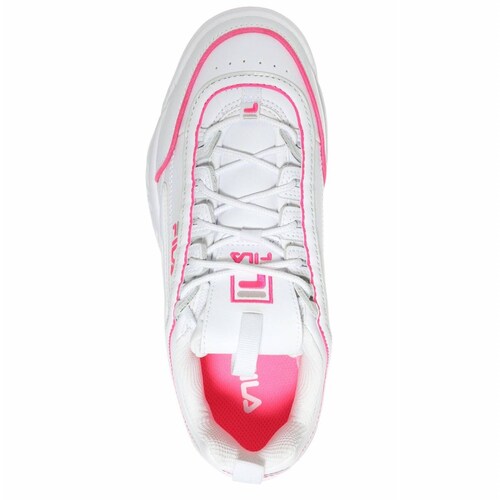 Tenis Fila Disruptor II Contras para Niña. 3XM1259-111 