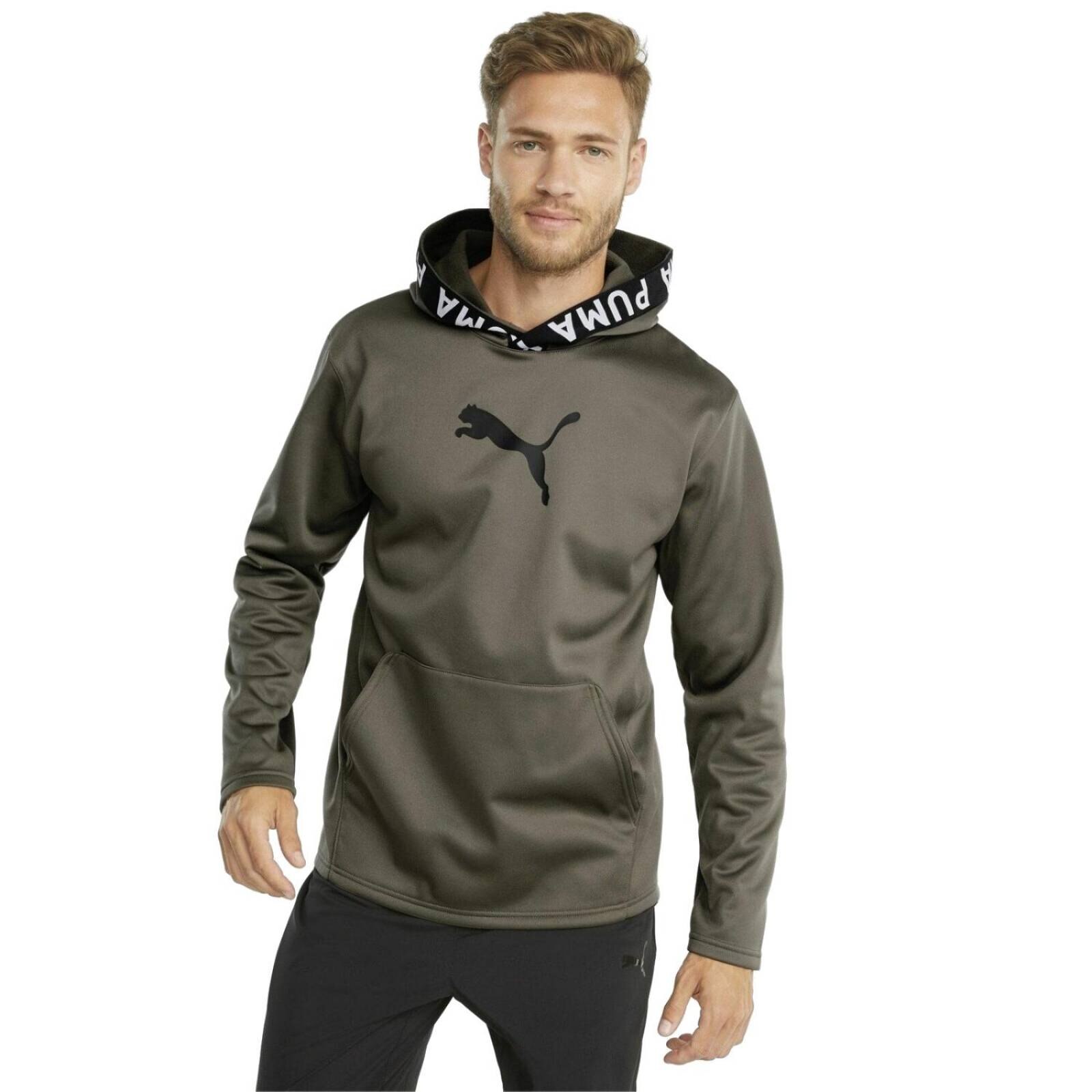 Sudadera puma store verde militar