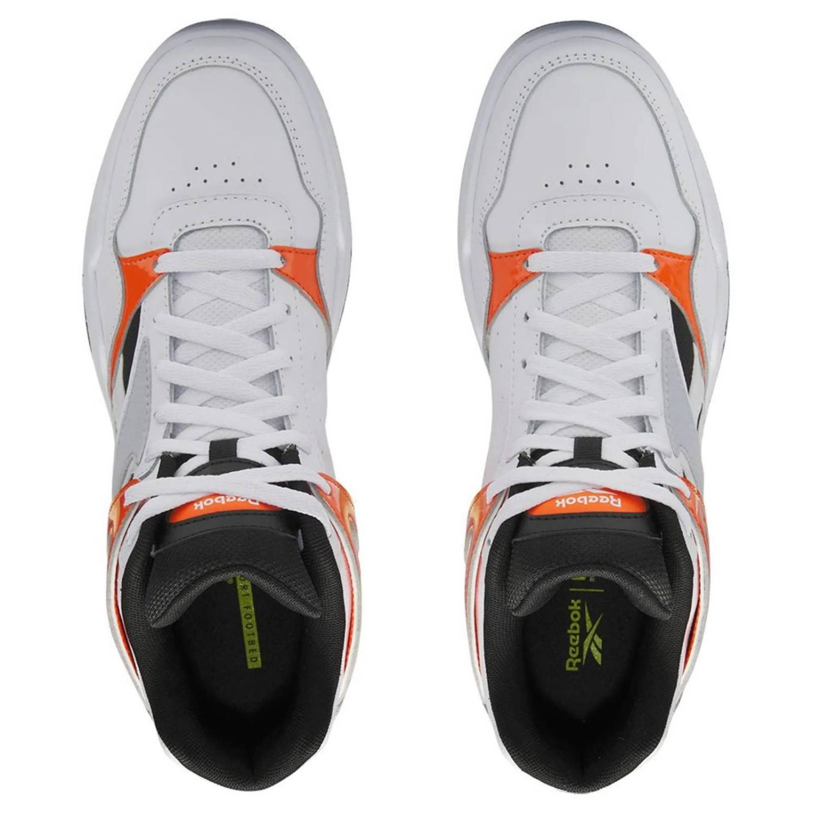 Tenis reebok gris con naranja new arrivals