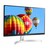 Monitor LG 27MK600M-W Full HD, 1xVga, 2xHDMI, color Blanco, 5ms.
