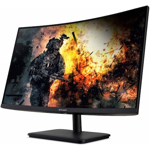 Monitor Gamer Curvo Acer AOPEN HC5 LCD 27 Pulgadas, Full HD, Widescreen, FreeSync, 144Hz, 2xHDMI, Negro (UM.HW5AA.P01)