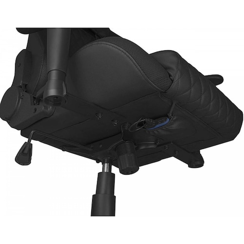 Silla Gaming Balam Rush RGB, Nylon mecanismo mariposa, control remoto, Descansabrazos 2D, color negro, (br-931267)