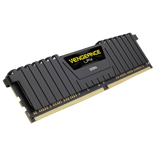 Memoria Ram Corsair Vengeance LPX, 8Gb, 3000Mhz DDR4, Disipador Negro (CMK8GX4M1D3000C16)