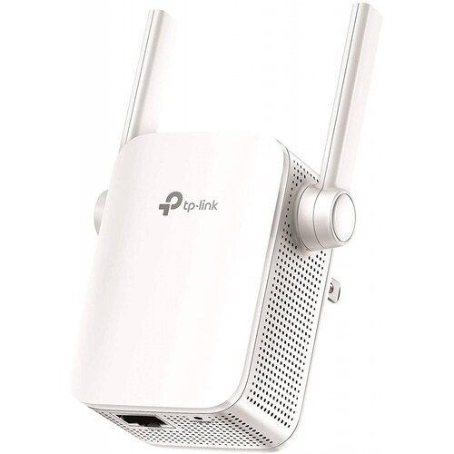 Expansor de Rango Wifi TP-LINK RE205, AC750 4 puertos RJ45 10,100 Mbit/s, 1 puerto USB 1.1, Antena desmontable