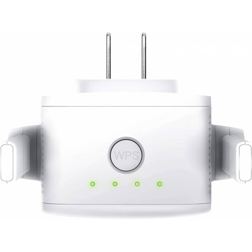 Expansor de Rango Wifi TP-LINK RE205, AC750 4 puertos RJ45 10,100 Mbit/s, 1 puerto USB 1.1, Antena desmontable