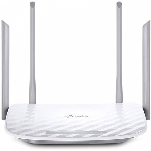 Router Inalambrico TP-LINK AC1200 Archer C50, 300mbps + 867mbps, 4 Antenas 5dbi, Doble Banda 2.4ghz/5ghz, 4 Puertos Ethernet, Wps