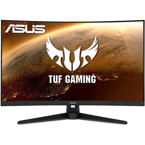 Monitor ASUS 80 cm 31.5 Pulg, Full HD, 1 Vga, 1 HDMI, Curvo, Color Negro, 165 Hz, 1 ms (VG328H1B)