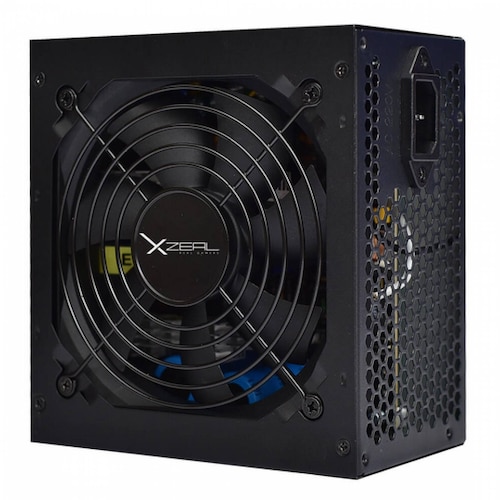 Fuente de Poder Xzeal XZ650, 650w, Certificado 80 Plus Bronce, PFC Activo, Smart Fan 120mm, Atx 20+4 Pin (xzps650b)