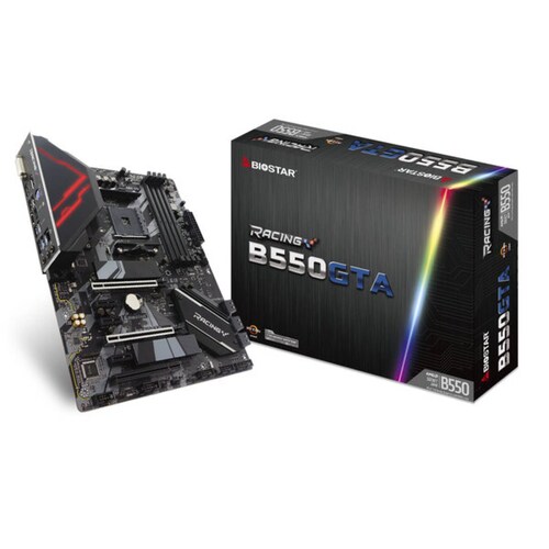 TARJETA MADRE BIOSTAR B550GTA DDR4 HDMI M.2 PCIe SOC AM4 3rd AMD RYZEN