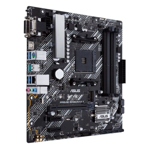 Tarjeta Madre Asus PRIME B450M-A II,Socket AM4, 4xDDR4, 6xSata, 1xM.2, 1xPCIe 3.0x16, 1xHDMI, 1xDVI, 1xVGA, 90MB15Z0-M0EAY0