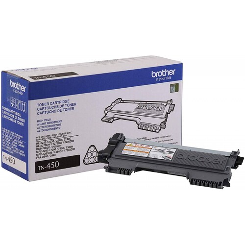 TONER BROTHER TN450 NEGRO 2,600 PAG ALTO REND P/MFC7860DW/DCP7065DN