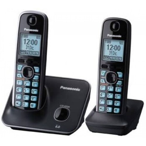Teléfono Panasonic Inalámbrico KX TG4112MEB + 1 Auricular