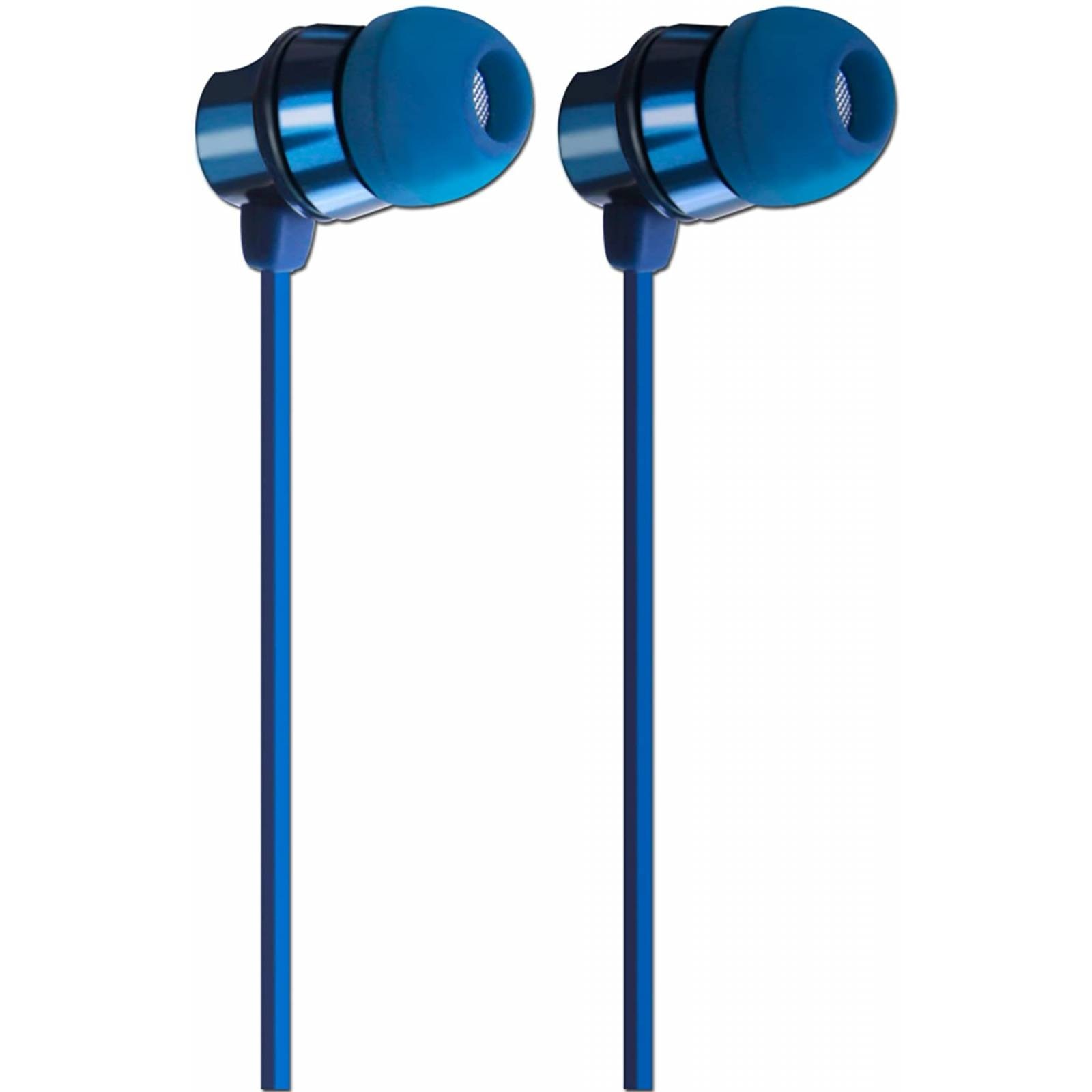 Audifonos Acteck In Ear Con Microfono Metalicos Color Azul Mb 018 Sears