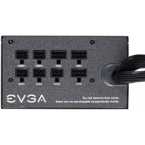 Fuente de poder EVGA 850W 24 Pin ATX, 1xATX 24 pin, 2xEPS/ATX para (CPU) 8pin (4+4), 3xPCIE 8 pin, 10xSATA, 1xFloppy 1x2molex, 80 PLUS Bronze