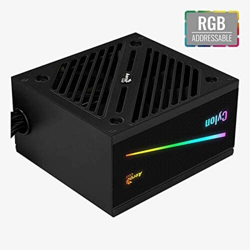 Fuente de Poder Aerocool Cylon 700W, 1x20+4 Pin, 1x4+4 Pin, 2xPCIe 6+2P, 5xSata, 80 PLUS Bronze, RGB, (Cylon 700W)