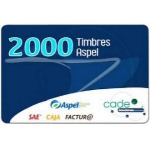 ASPEL SELLADO CFDI 200 TIMBRES (FACTE/200)