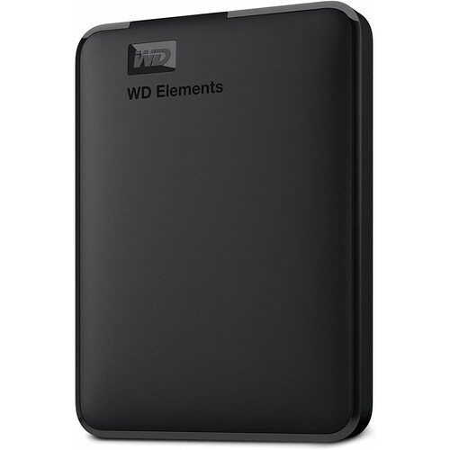 Disco Duro Externo Western Digital WD Elements 2.5", 1TB, USB 3.0, Color Negro