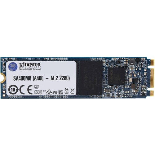 Unidad de estado Solido SSD Kingston A400 240GB, M.2 SATA, 6Gbit/s, Lectura 500MB/s, Escritura 350MB/s, (SA400M8/240G)