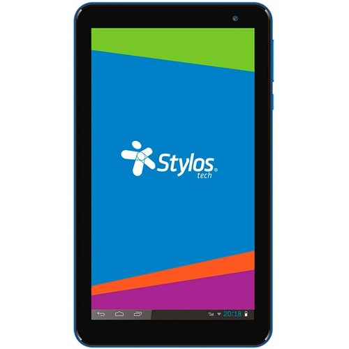 Tablet Stylos Taris STTA116A, 7 pulgadas, Quad Core, Almacenamiento 16Gb, Ram 1GB, Azul (STTA116A)