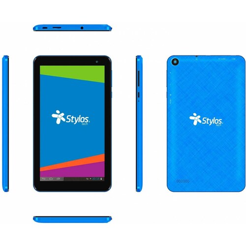 Tablet Stylos Taris STTA116A, 7 pulgadas, Quad Core, Almacenamiento 16Gb, Ram 1GB, Azul (STTA116A)