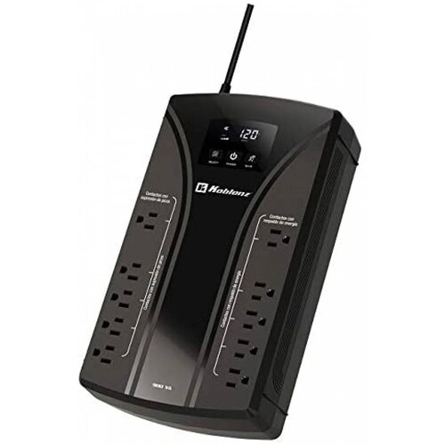 No Break Koblenz 9022-USB, R 900VA, 450W, LCD, 10 CONTACTOS, (00-4258-00-0)