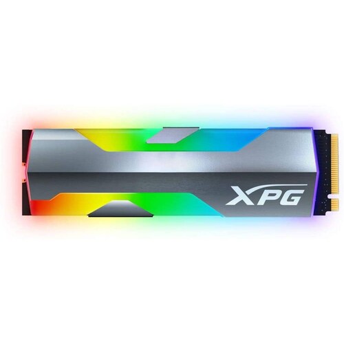Unidad De Estado Solido XPG Spectrix S20G, 500GB, RGB, PCIe Gen3X4, M.2 2280, lectura de 2500 Mbs, M.2 2280, ASPECTRIXS20G-500G-C
