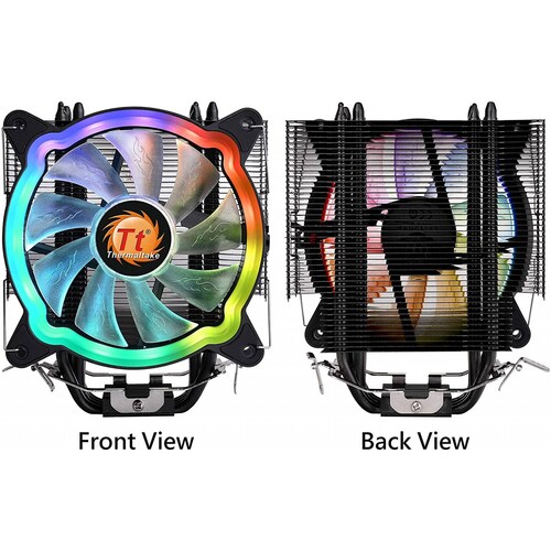 Disipador de calor Thermaltake UX200 ARGB Lighting para LGA 1150, 1151, 1155, 1156, 775, Socket AM2, AM3, AM3, AM3+, AM4, FM1, FM2