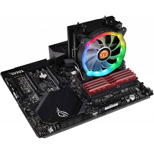 Disipador de calor Thermaltake UX200 ARGB Lighting para LGA 1150, 1151, 1155, 1156, 775, Socket AM2, AM3, AM3, AM3+, AM4, FM1, FM2