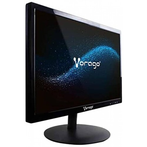 Monitor Vorago Led 18.5 pulgadas, 1xVga, 1xHDMI, Color Negro, (LED-W18-200-V3)