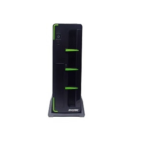 GABINETE SLIM ARUBA C/FUENTE 600W MINI-ATX BAHIAS SSD 2 5 HDD 3 5